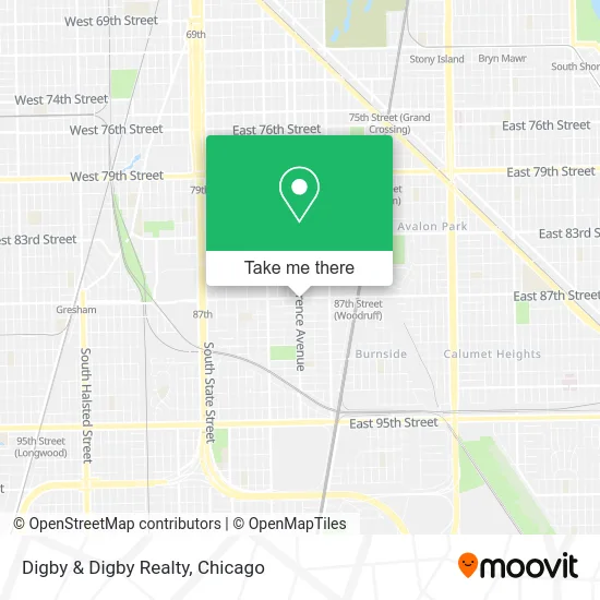 Digby & Digby Realty map