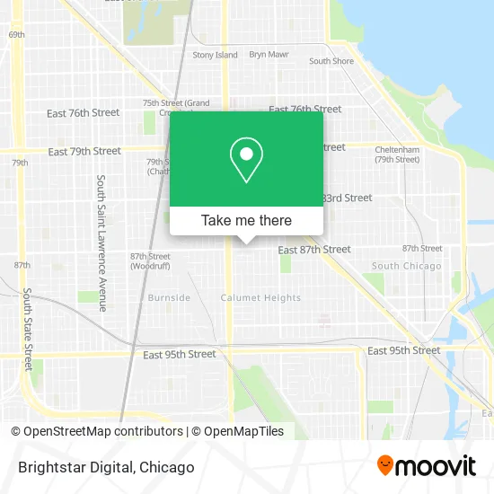 Brightstar Digital map