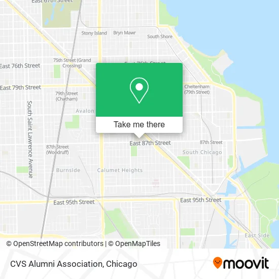 CVS Alumni Association map