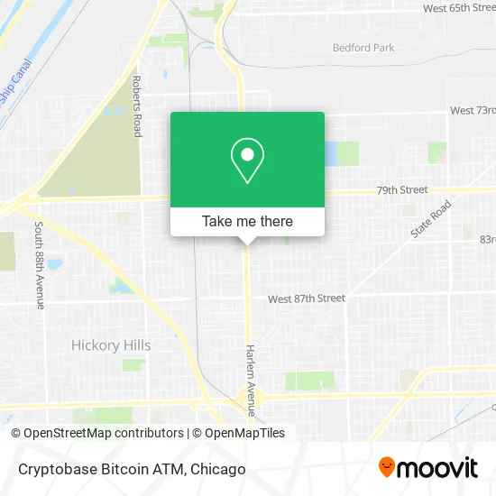 Cryptobase Bitcoin ATM map