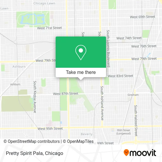 Pretty Spirit Pala map