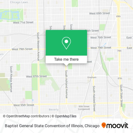 Mapa de Baptist General State Convention of Illinois