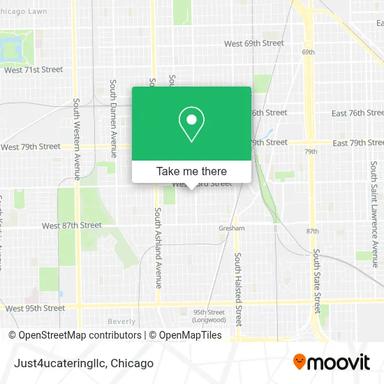 Just4ucateringllc map