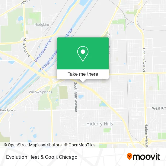 Evolution Heat & Cooli map