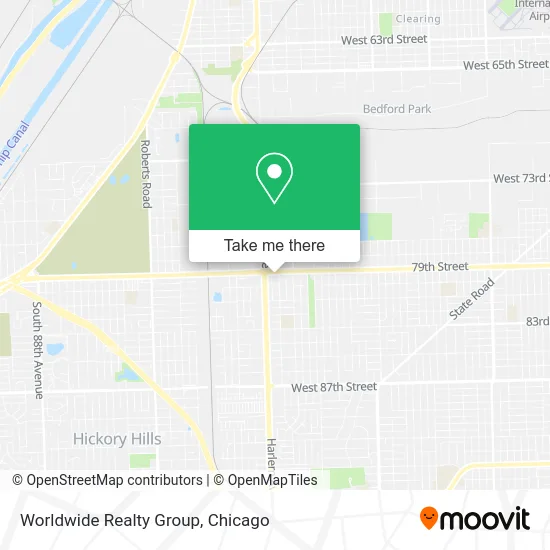 Worldwide Realty Group map