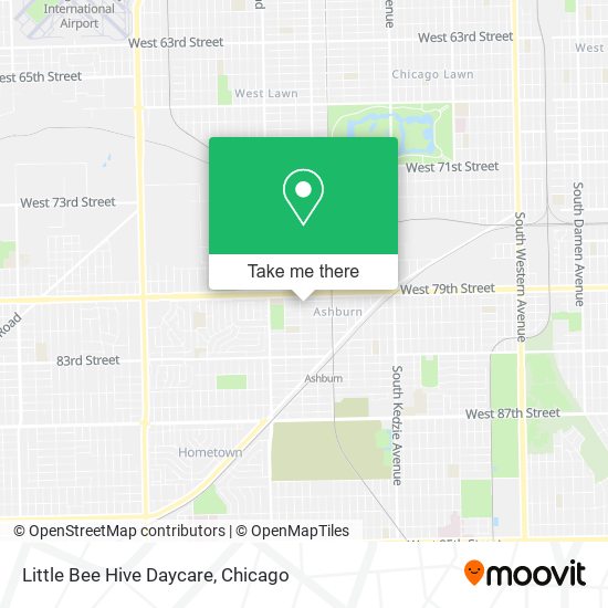 Little Bee Hive Daycare map