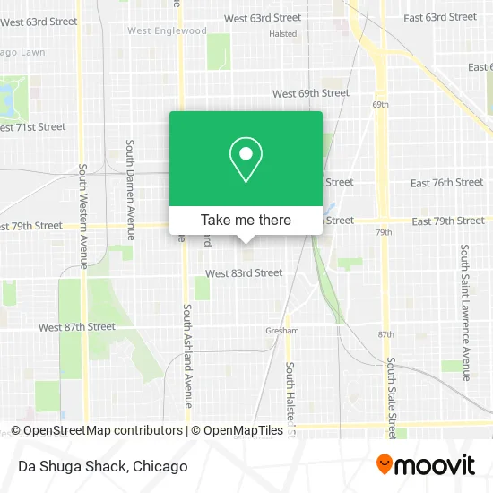 Da Shuga Shack map