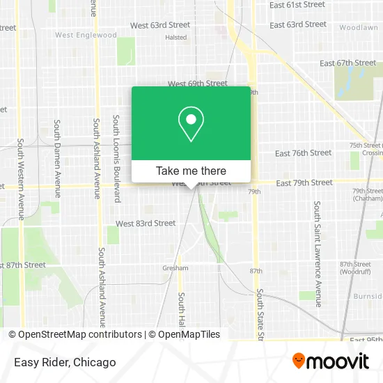 Easy Rider map