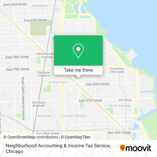 Mapa de Neighborhood Accounting & Income Tax Service