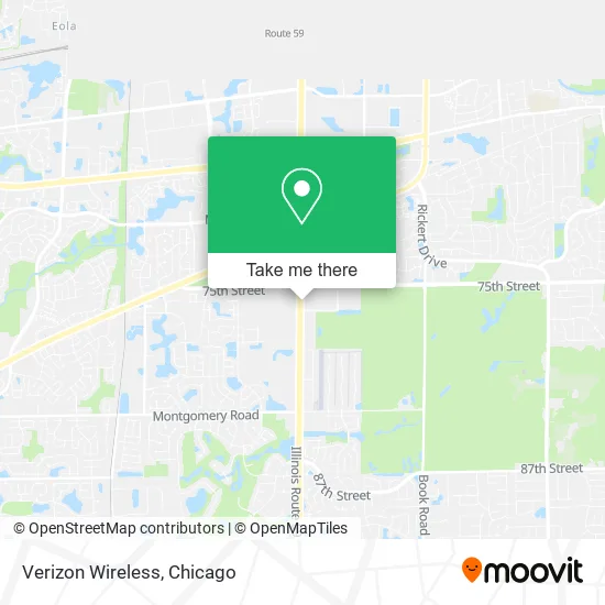 Verizon Wireless map