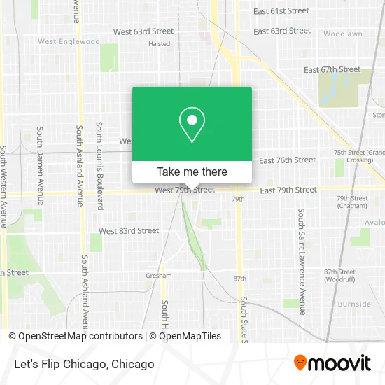 Let's Flip Chicago map