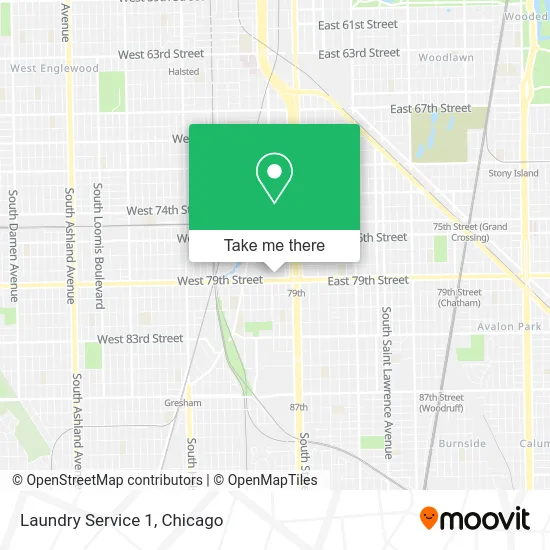 Laundry Service 1 map