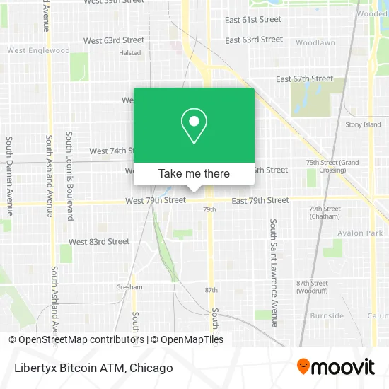 Libertyx Bitcoin ATM map