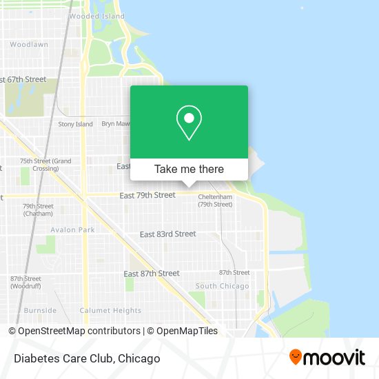 Diabetes Care Club map