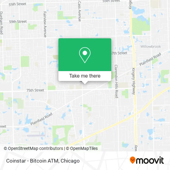 Coinstar - Bitcoin ATM map