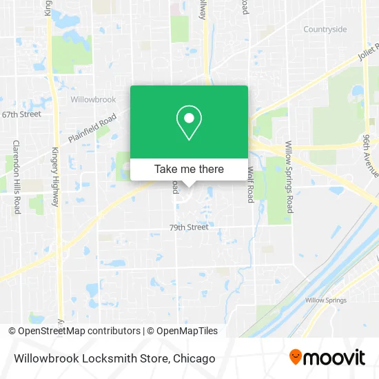 Willowbrook Locksmith Store map