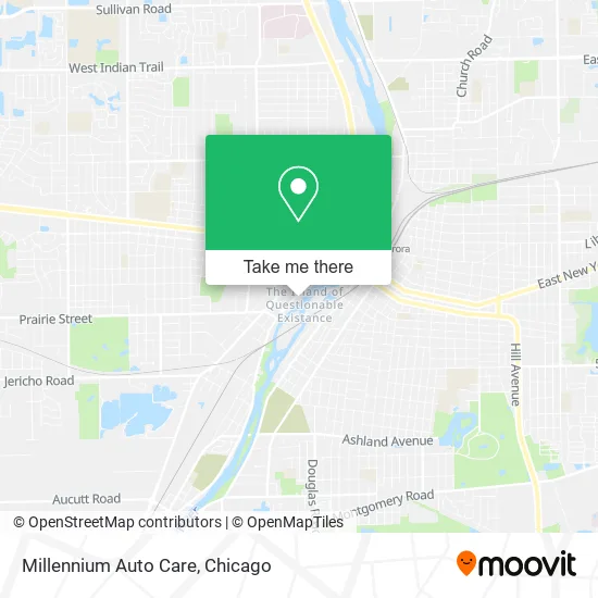 Millennium Auto Care map
