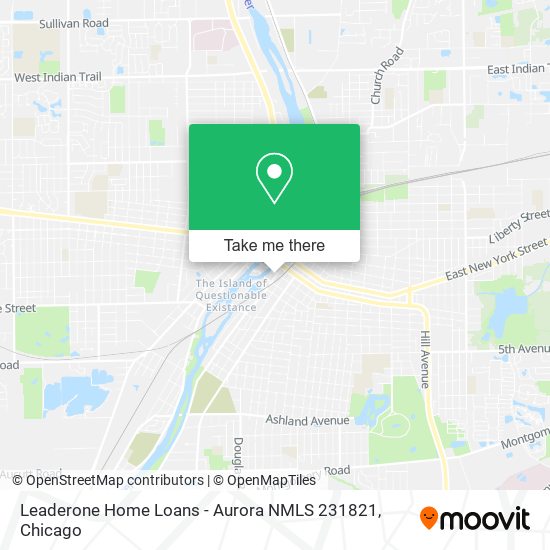 Mapa de Leaderone Home Loans - Aurora NMLS 231821