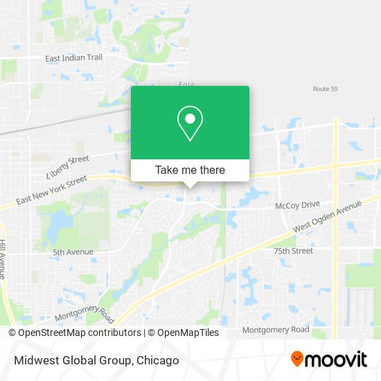 Mapa de Midwest Global Group