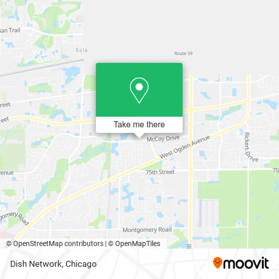Dish Network map