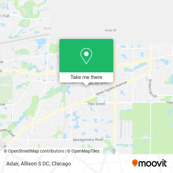 Adair, Allison S DC map