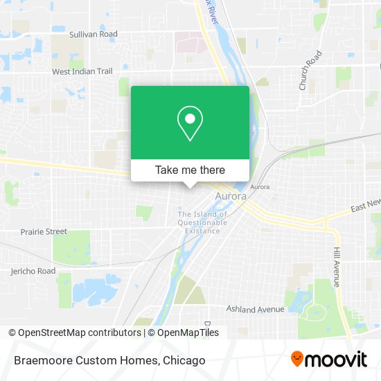 Braemoore Custom Homes map