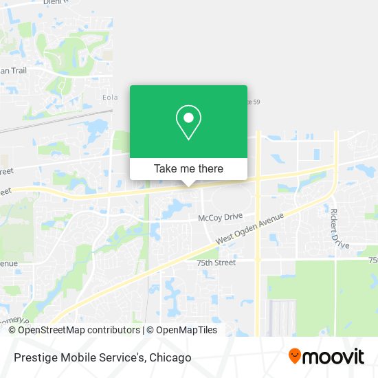 Prestige Mobile Service's map