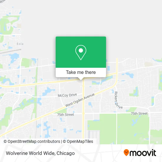 Wolverine World Wide map