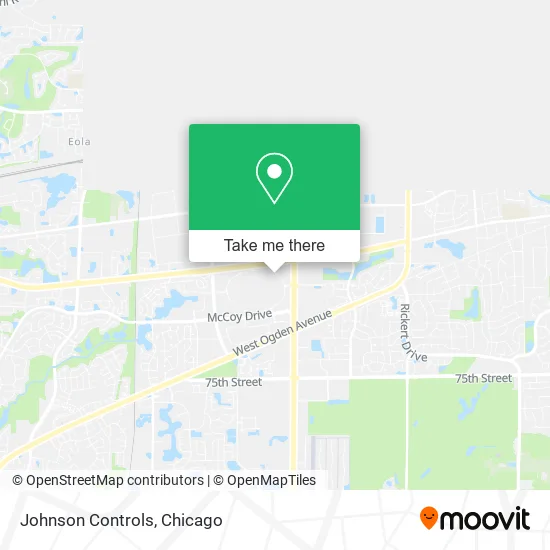 Johnson Controls map