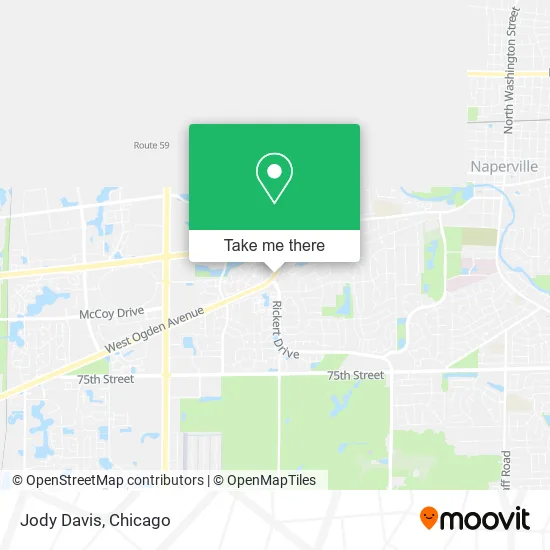 Jody Davis map