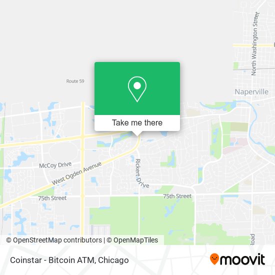 Coinstar - Bitcoin ATM map