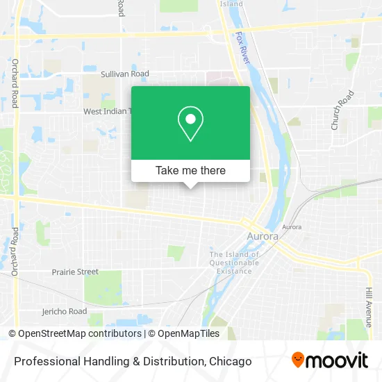 Professional Handling & Distribution map