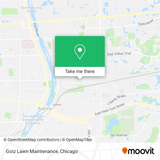 Goiz Lawn Maintenance map