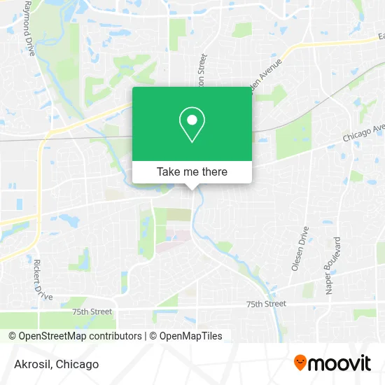 Akrosil map