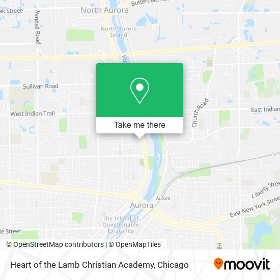 Mapa de Heart of the Lamb Christian Academy