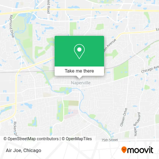 Air Joe map