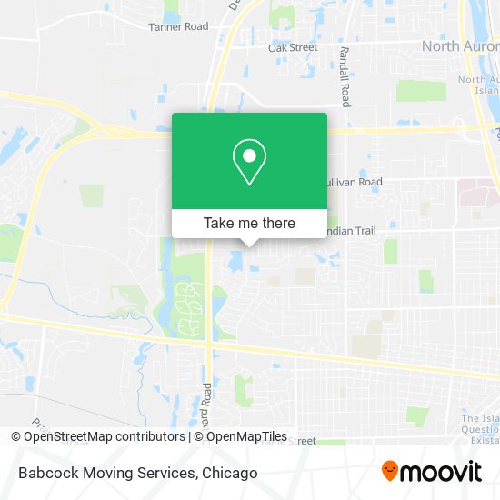 Babcock Moving Services map
