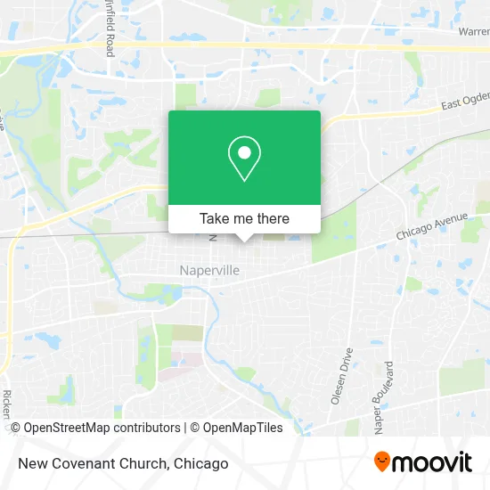 New Covenant Church map