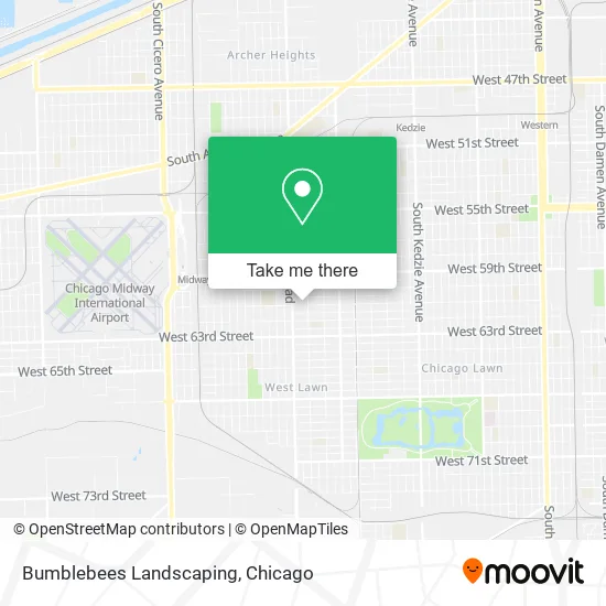 Bumblebees Landscaping map