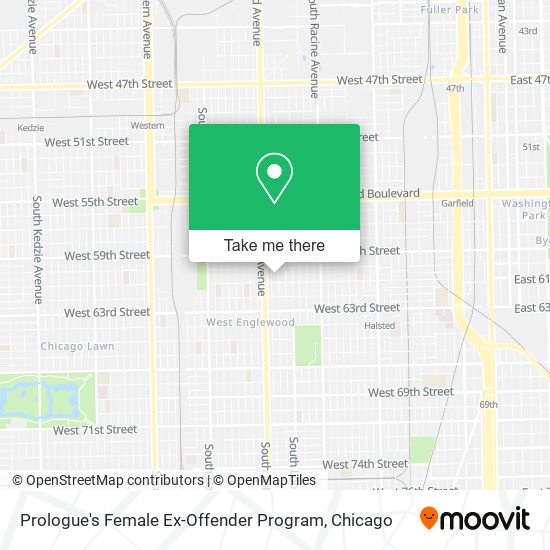 Prologue's Female Ex-Offender Program map