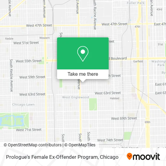 Prologue's Female Ex-Offender Program map