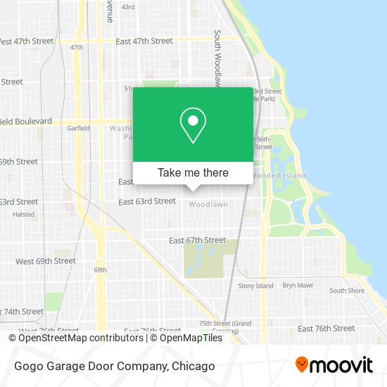 Gogo Garage Door Company map