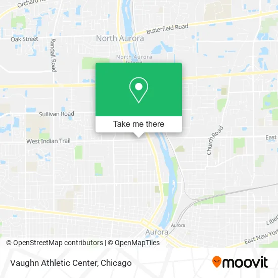 Mapa de Vaughn Athletic Center