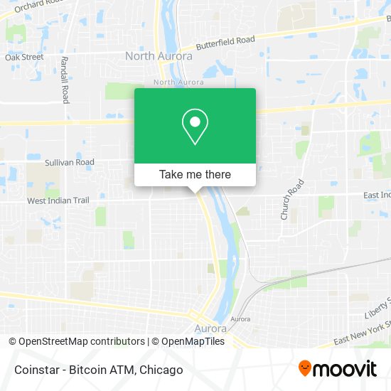 Coinstar - Bitcoin ATM map