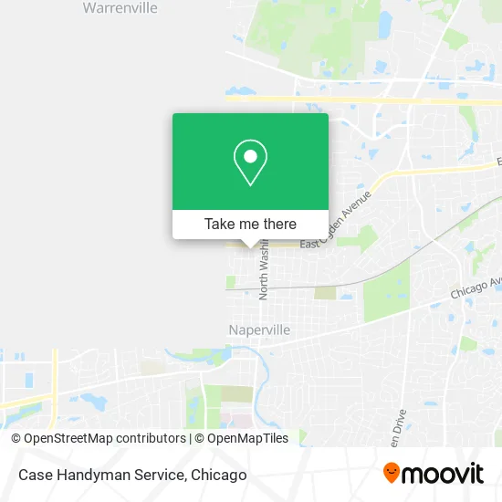 Case Handyman Service map