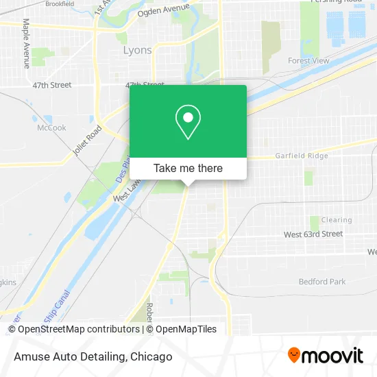Amuse Auto Detailing map