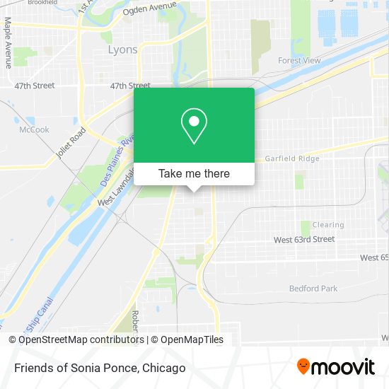 Friends of Sonia Ponce map