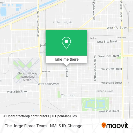 The Jorge Flores Team - NMLS ID map