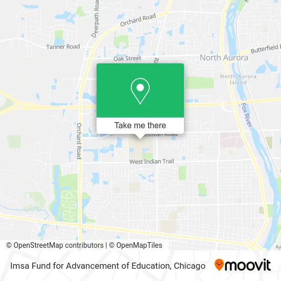 Imsa Fund for Advancement of Education map