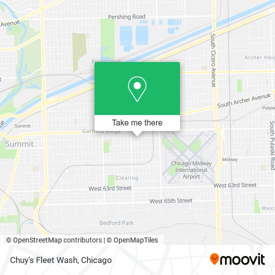 Chuy's Fleet Wash map